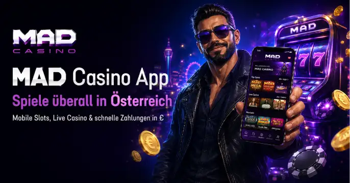 MAD Casino App banner